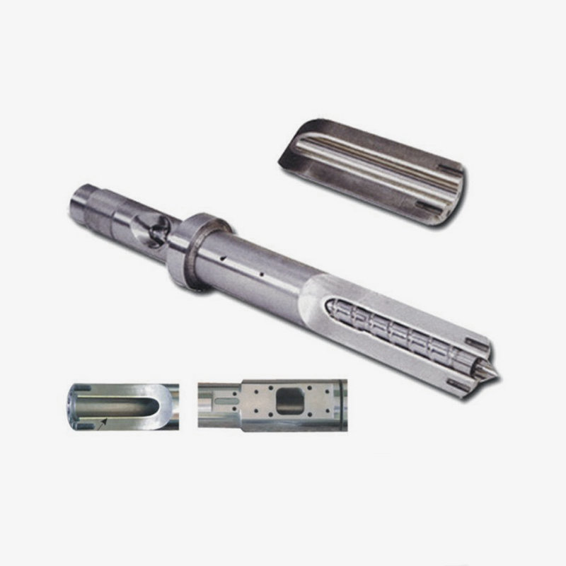 Dual alloy screw barrel